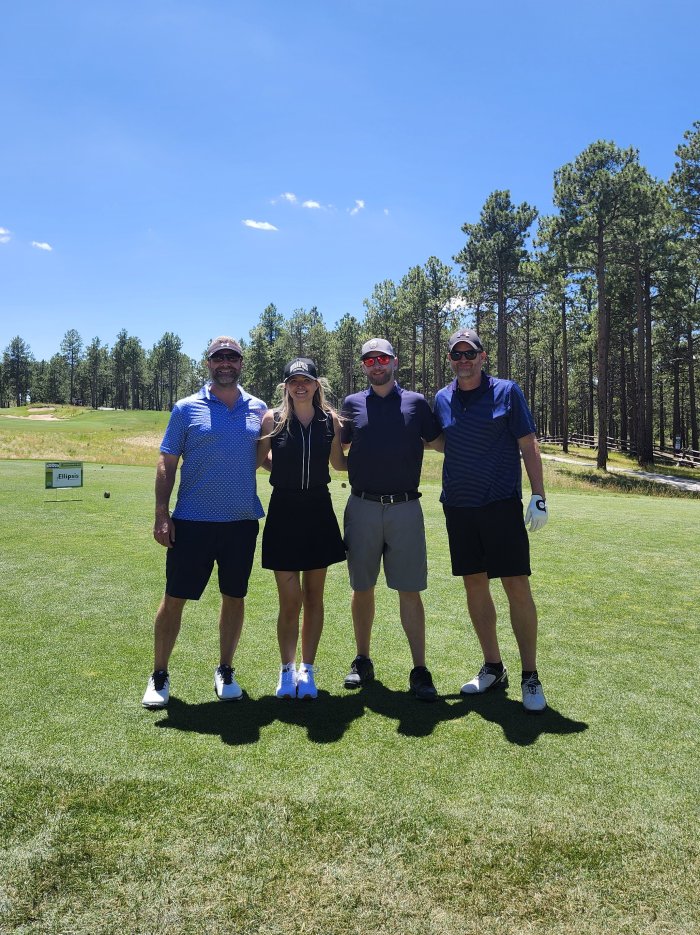 Reardon Agency at a golf tournament